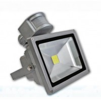 outdoor led floodlight with sensor IP 65 10W aluminum floodlight, rechargeable led flood light